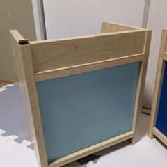 小物入れや文庫本などなど　棚　子供の机の整理に使ってました。の画像