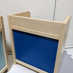 小物入れや文庫本などなど　棚　子供の机の整理に使ってました。の画像