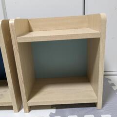 小物入れや文庫本などなど　棚　子供の机の整理に使ってました。の画像