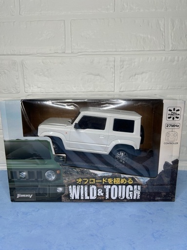 購入者決定‍♀️新品未開封ラジコン　SUZUKI 新型Jimny WILD\u0026TOUGH フルファンクションラジコン「ホワイト」
