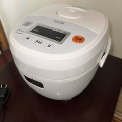 NEOVE RRS-AM30WT マイコン炊飯ジャー（3合炊き）