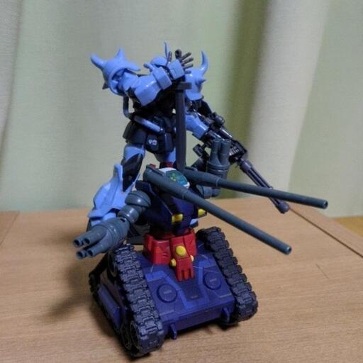 ハイコンプリート　グフ＆ガンタンク