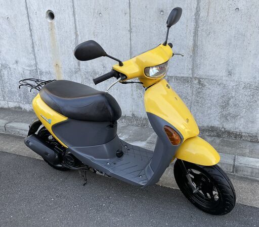 ◆SUZUKI　レッツ4 (CA41A)◆引き取り限定　人気のイエロー　整備済み　即乗り可