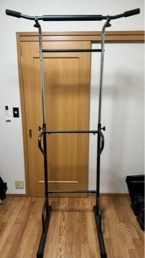 訳あり】FIELDOOR ぶら下がり健康器 懸垂マシンブラック