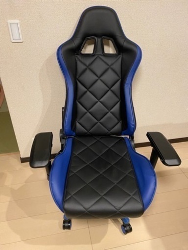(決定)❷ゲーミングチェア❣️ブルーブラック