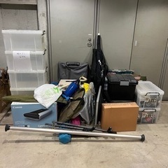 無料 キャンプ用品 OA機器 コンテナボックス等