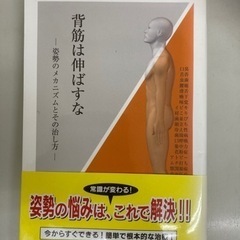 背筋は伸ばすな