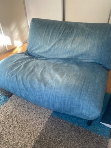 ジャーナルスタンダード RODEZ CHAIR 2人掛けソファ デニム 2P