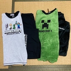 【新品】MINECRAFT  マイクラ  クリーパー 上下セット...