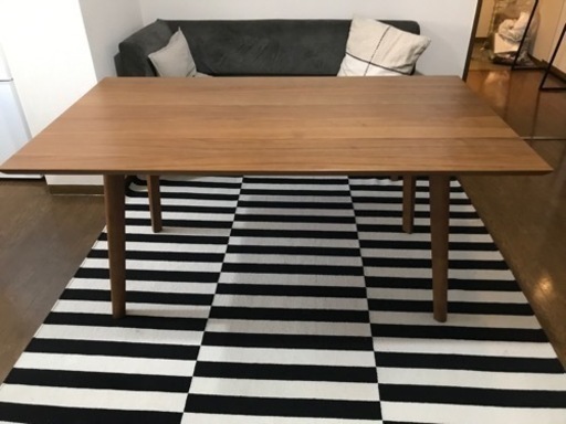 ダイニングテーブル4人用　ベルメゾン　ダークブラウン