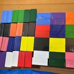 AISFA ドミノ倒し 積み木 知育玩具 指先トレーニング 幼児の画像