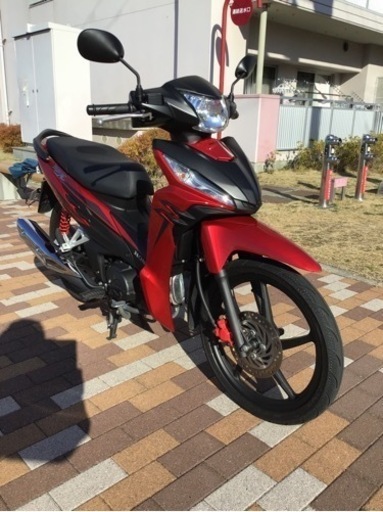 HONDA WAVE-ALPHA 110 RSX FI 値下げ➕正規品キャリア付き (殿) 喜連