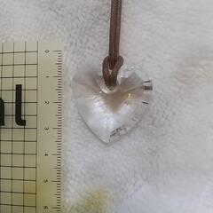 スワロフスキー   クリスタルハートネックレスの画像