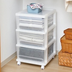 〆ニトリ押入れ収納×2(高さ65cm)の画像