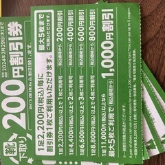 銀だこクーポン ＆ チヨダグループ200円割引券×7枚の画像