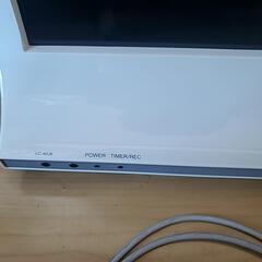 40型シャープLEDAQUOSの画像