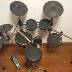 ☆完動品☆電子ドラム Crimson Mesh kit ドラム椅...