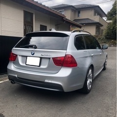 H21年式　後期型BMW320iツーリングMスポーツPKG 距離5.9万キロ　車検6年11月迄　リサイクル料込み¥300,000で、お譲り致します。の画像