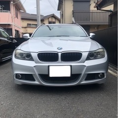 H21年式　後期型BMW320iツーリングMスポーツPKG 距離5.9万キロ　車検6年11月迄　リサイクル料込み¥300,000で、お譲り致します。の画像