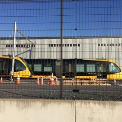 宇都宮ライトライン見学会・次世代型路面電車LRT