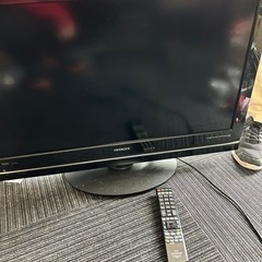 液晶テレビ　2009 HDD内蔵　hitachi wooo 