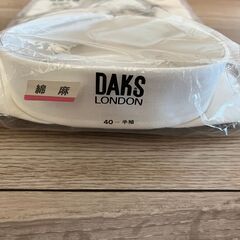DAKS　メンズワイシャツ　半袖の画像