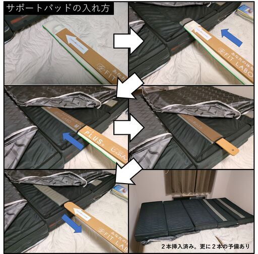 美品！じぶん敷ふとん「頂」シングルサイズ 23万折畳マットレス◆西川ふとんタナカ 西川 - じぶん敷ふとん 頂 シングル【定価20万円】の通販 by