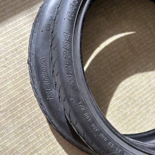 ダホンk3 タイヤ、チューブ　新車から取り外し