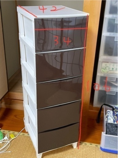 収納ケース　5段