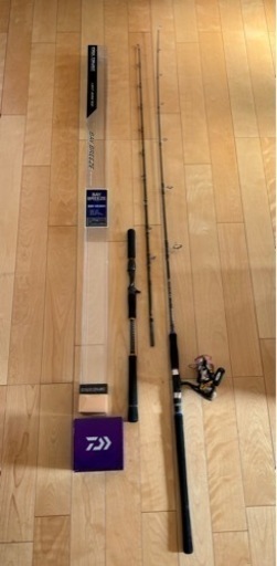 《決まりました》電動ジギングロッド ジギングロッドリールセット 美品