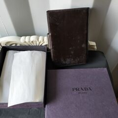 プラダ PRADA 手帳カバー システム手帳 スケジュール帳 ス...