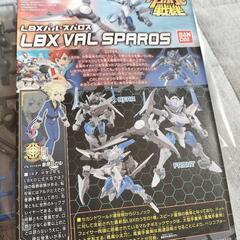 ダンボール戦機　LBXバル・スパロス＆ライディングソーサⅡ未使用品の画像