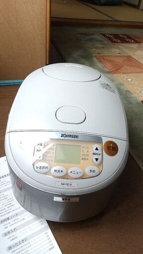 象印ＩＨ炊飯ジャー一升2009年製