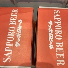 一箱6個入りサッポロビールグラス2箱