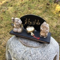 小さ目恵比寿様　大黒様　縁起物