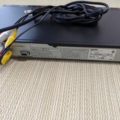 【ジャンク】TOSHIBA DVDビデオプレーヤー SD-300J 2009年製の画像