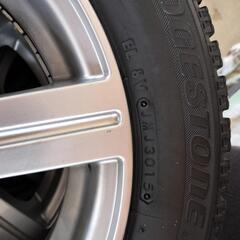 155/65r14　ブリザックVRX付社外アルミセットの画像
