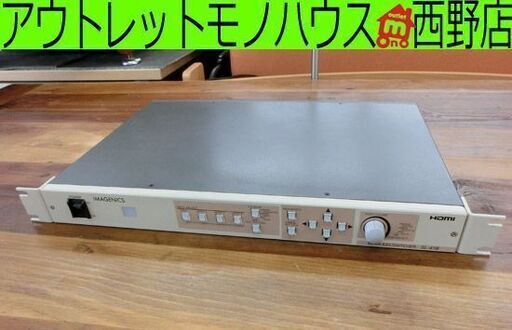 IMAGENICS マルチシグナル対応シームレススイッチャー SL-41B 映像・音声4入力1出力 分配機 簡易動作確認済み 現状 札幌市西区