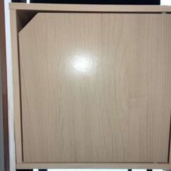 扉付きカラーボックス★無料で差し上げます。［取引中］