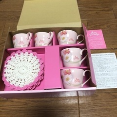 コーヒーカップとソーサー５個セット
