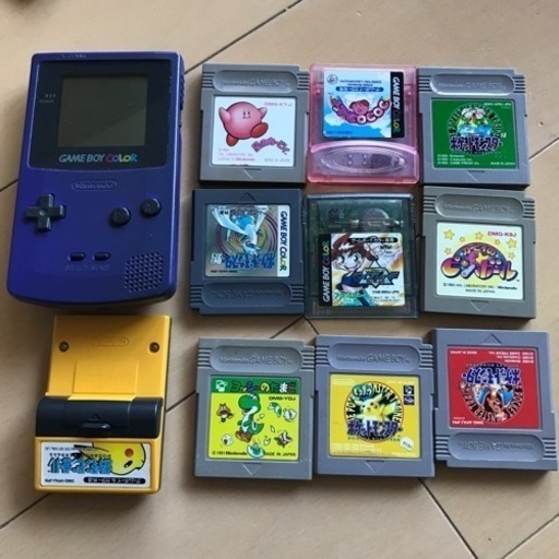 中古　ゲームボーイカラー　ソフト10本セット
