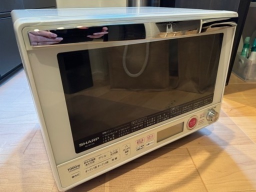 【美品】シャープ　オーブンレンジ　RE-SF10A-W　31L　2段 ホワイト