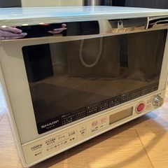 美品】シャープ オーブンレンジ RE-SF10A-W 31L 2段 ホワイト