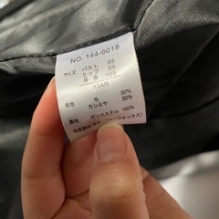 女性用カシミア50%コート、13ARの画像