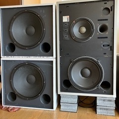 JBL 4343 ジャンクとTOA46cmウーファーのセットで差...