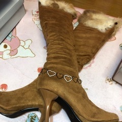 ロングニーハイブーツ　新品の画像