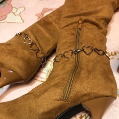 ロングニーハイブーツ　新品の画像