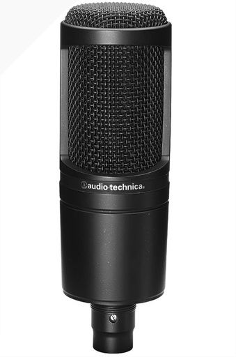 【マイク】コンデンサーマイクロホン XLR AT-2020