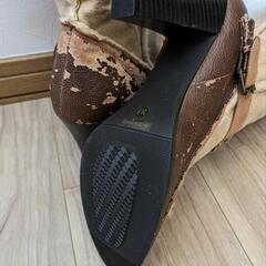 【新品未使用】ロングブーツ　訳ありの画像