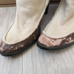 【新品未使用】ロングブーツ　訳ありの画像